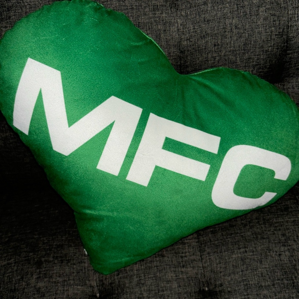 MFC heart pillow